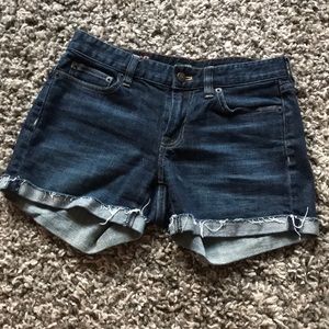J crew denim shorts
